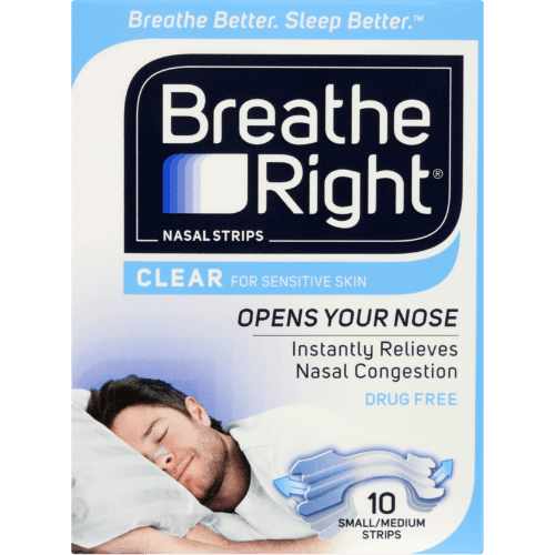 Breathe Right Clear Small/Medium Nasal Strips