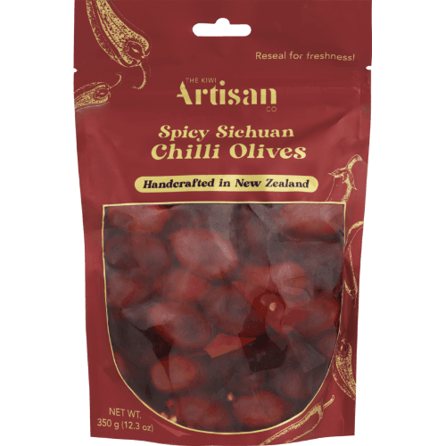 The Kiwi Artisan Co Spicy Sichuan Chilli Olives