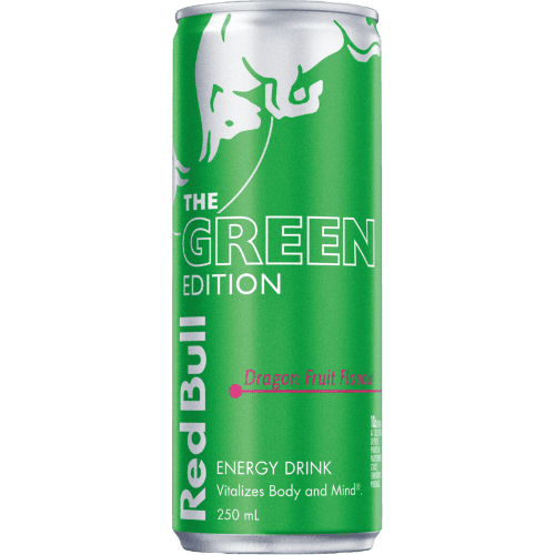 Red Bull Green Edition Dragon Fruit Flavour Energy Drink 250 mL