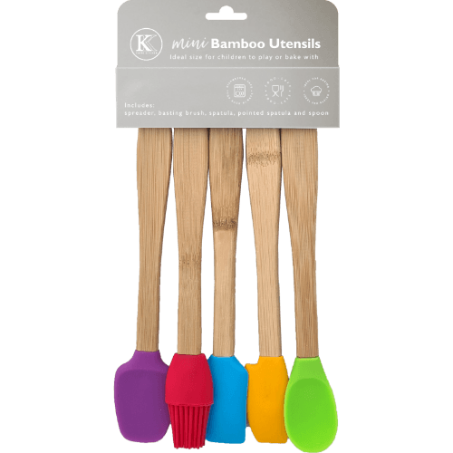 Kate's Kitchen Mini Bamboo Utensil Set