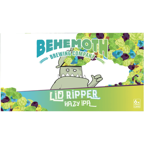Behemoth Brewing Company Lid Ripper Hazy IPA 6 × 330 mL