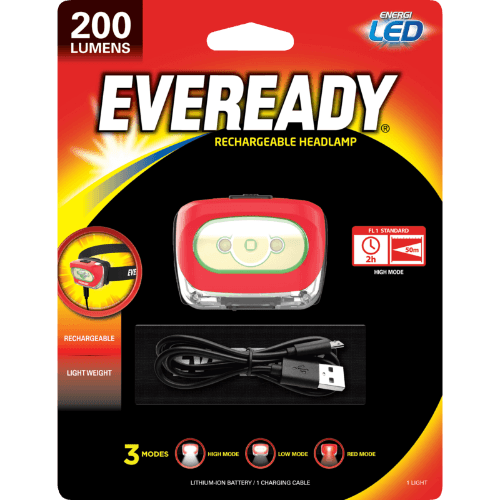 Eveready Rechargeable Headlamp