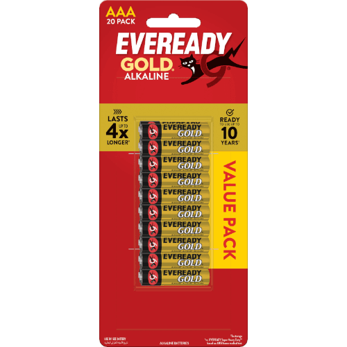 Energizer Gold Alkaline AAA Battery