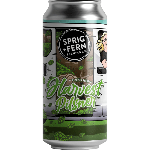 Sprig + Fern Brewing Co. Fresh Hop Harvest Pilsner 440 mL