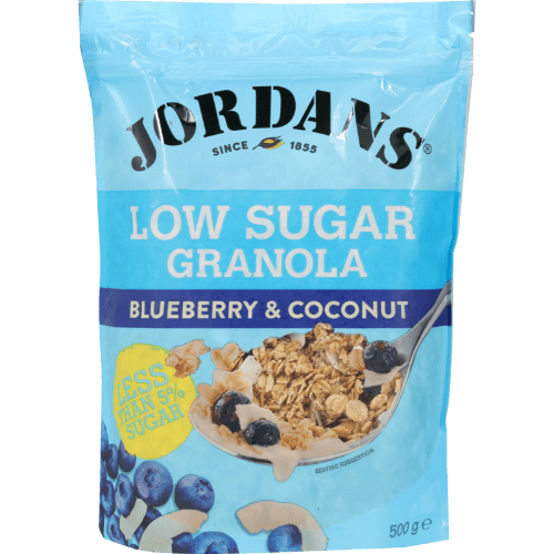 Jordans Blueberry & Coconut Low Sugar Granola