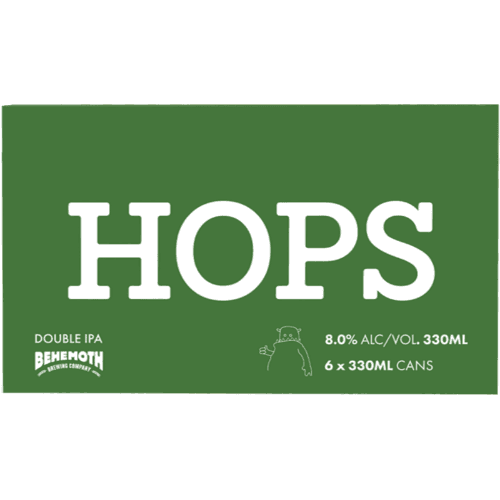 Behemoth Brewing Company Hops Double IPA 6 × 330 mL