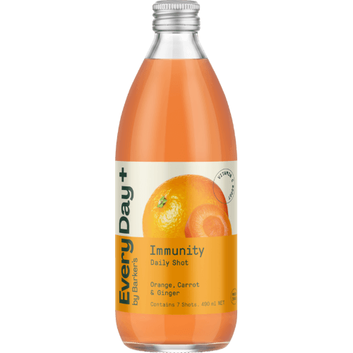 Barker's Orange Carrot & Ginger Immunity Daily Shots
