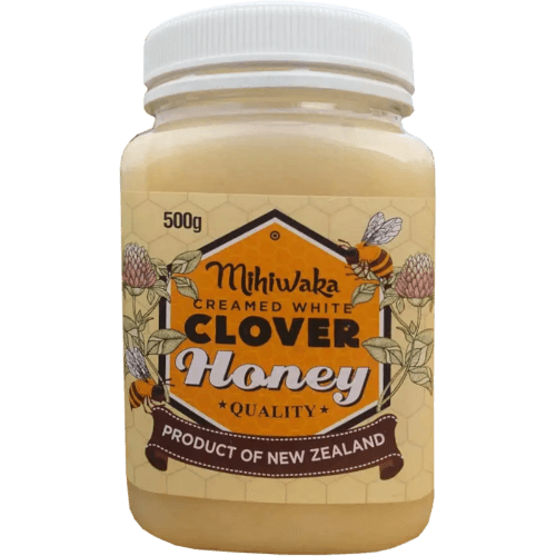 Mihiwaka Honey Creamed White Clover Honey