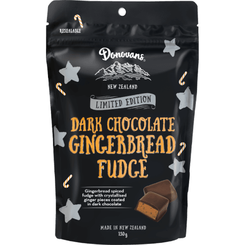 Donovans Dark Chocolate Gingerbread Fudge