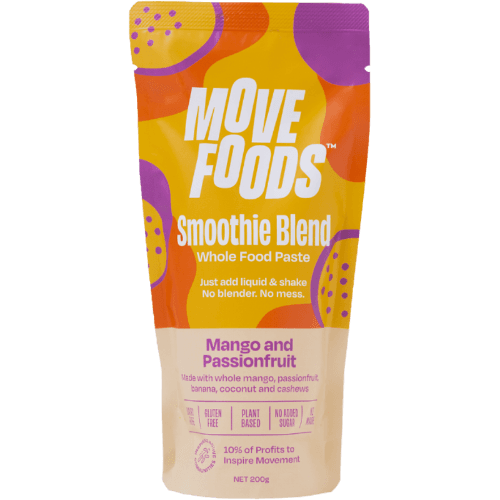 Move Foods Mango And Passionfruit Smoothie Blend