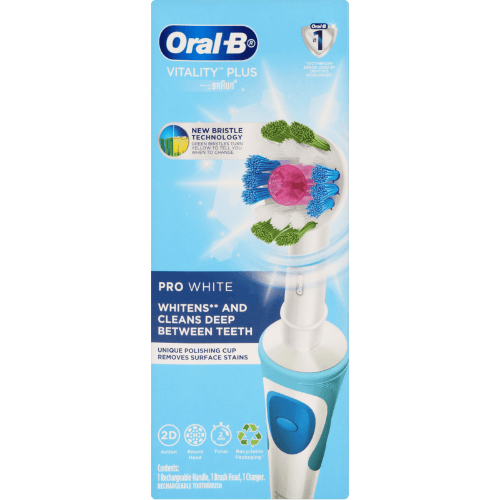 Oral-B Pro White Brush Rechargeable Toothbrush Set