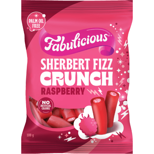 RJ's Fabulicious Raspberry Sherbert Fizz Crunch