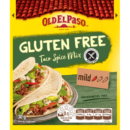 Old El Paso Gluten Free Mild Taco Spice Mix