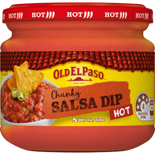 Old El Paso Hot Chunky Salsa Dip