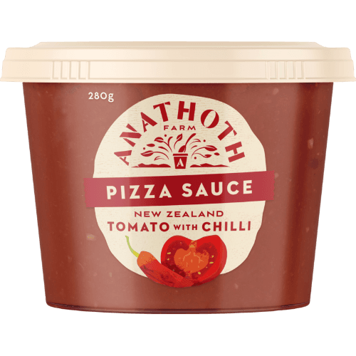 Anathoth Farm New Zealand Tomato With Chilli Pizza Sauce