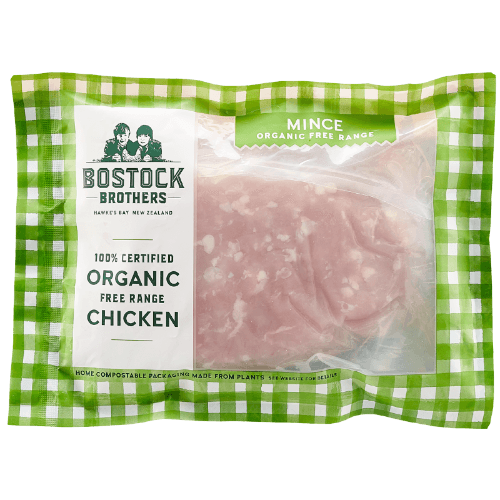Bostock Brothers 100% Certified Organic Free Range Chicken Mince