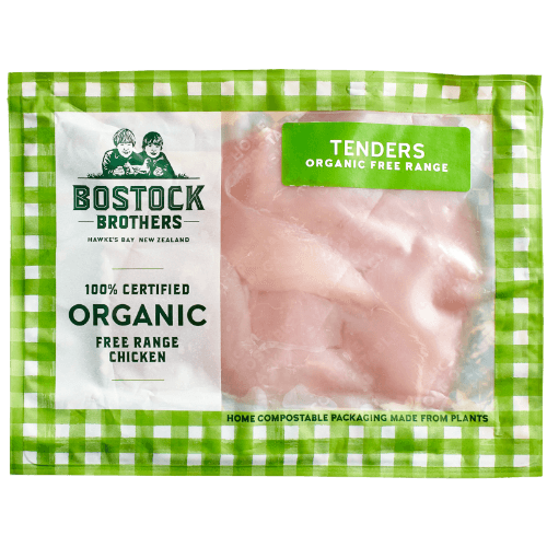 Bostock Brothers 100% Certified Organic Free Range Chicken Tenders