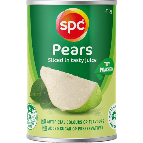 SPC Pears Sliced In Tasty Juice