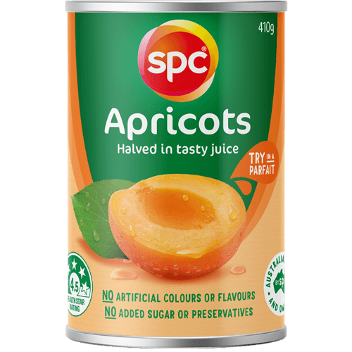 SPC Apricot Halves In Tasty Juice