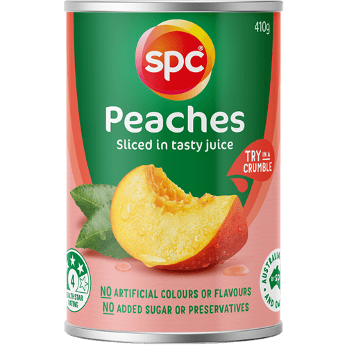 SPC Peaches Sliced In Tasty Juice