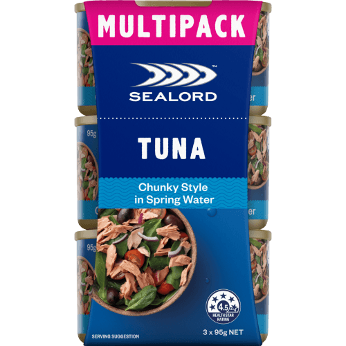 Sealord Chunky Style Tuna In Springwater Multipack