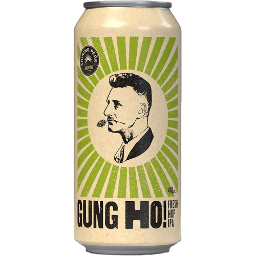 Shining Peak Brewing Gung Ho! Fresh Hop IPA 440 mL