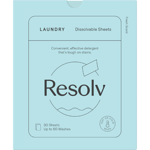 Resolv Fresh Scent Dissolvable Laundry Sheets