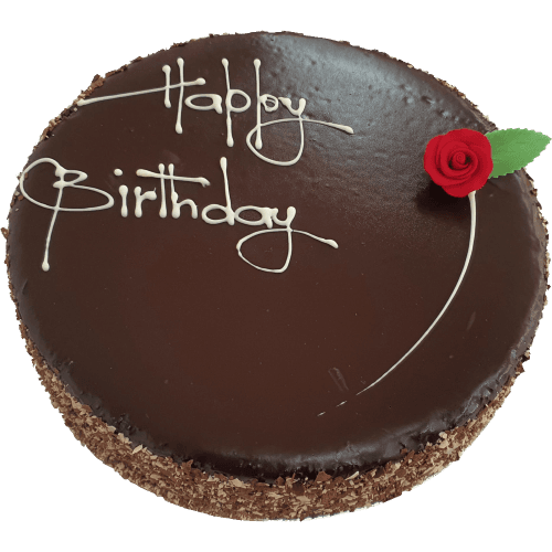 DECOR CAKES Happy Birthday Mud Cake 9in