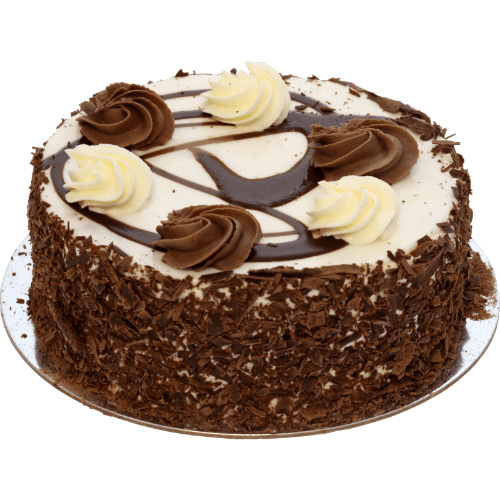 DECOR CAKES Marble Mud White & Chocolate Cake 6in