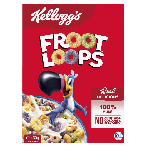 Kellogg's Froot Loops Breakfast Cereal
