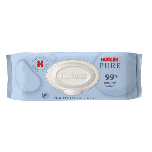 Huggies Pure Thick Baby Wipes