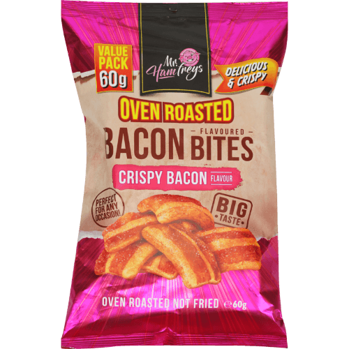 Mr Hamfreys Oven Roasted Crispy Bacon Flavour Bacon Bites