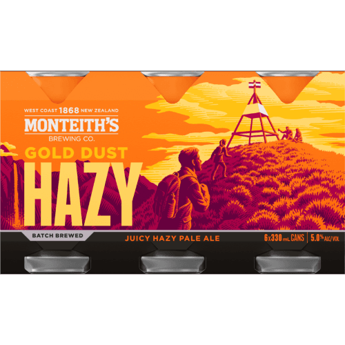 Monteith's Gold Dust Juicy Hazy Pale Ale