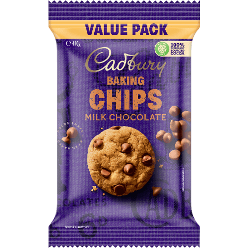Cadbury Baking Milk Chocolate Chips