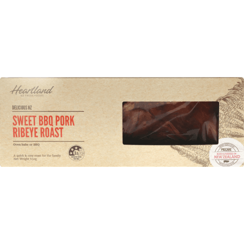 Heartland Sweet BBQ Pork Ribeye Roast 650 g