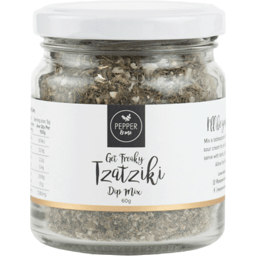Pepper & Me Get Freaky Tzatziki Dip Mix