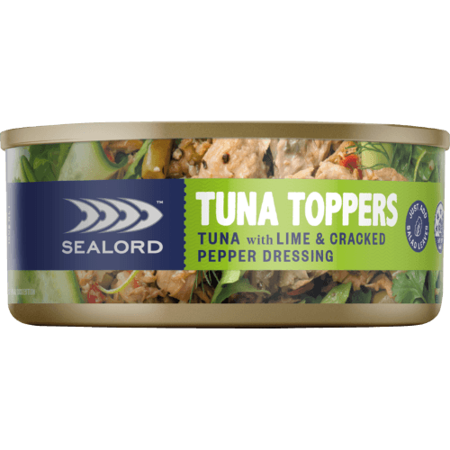 Sealord Tuna Toppers Tuna With Lime & Cracked Pepper Dressing