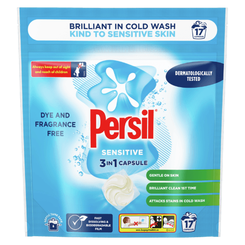Persil Sensitive 3 In 1 Laundry Capsules
