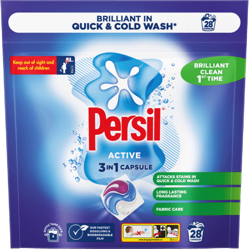 Persil Active 3 In 1 Laundry Capsules