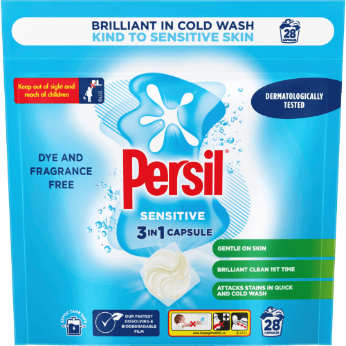 Persil Sensitive 3 In 1 Laundry Capsules