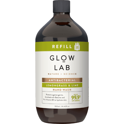 Glow Lab Anti-Bacterial Lemongrass & Lime Hand Wash Refill