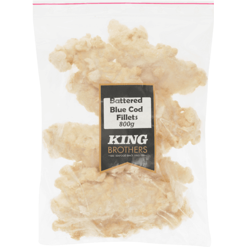 King Brothers Battered Blue Cod Fillets