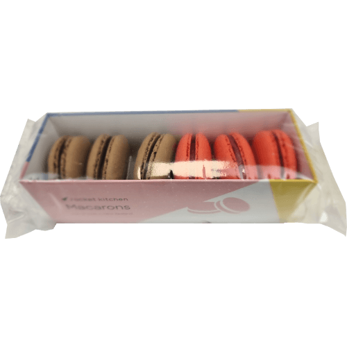Rocket Kitchen Raspberry & Chocolate Macaron