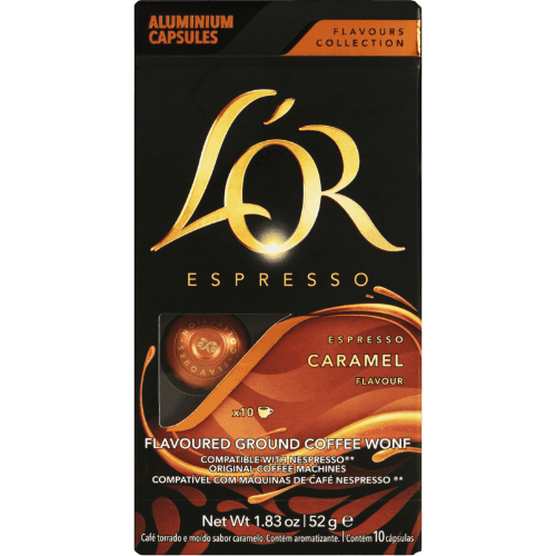 L'OR Flavours Collection Caramel Coffee Capsules