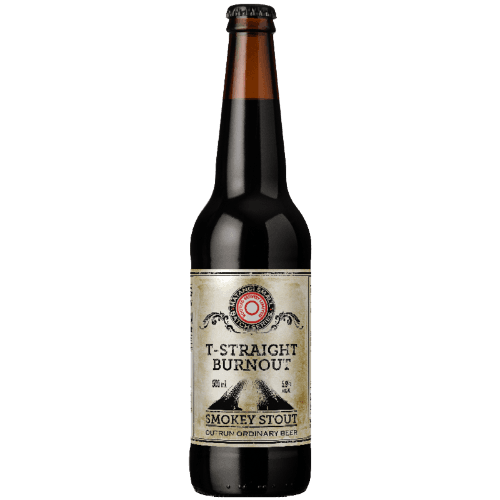 Bootleg Brewery Limited T-Straight Burnout Smokey Stout