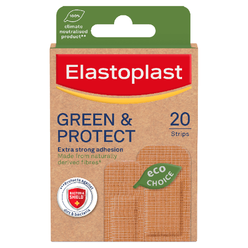 Elastoplast Green & Protect Plaster Strips 20 pack