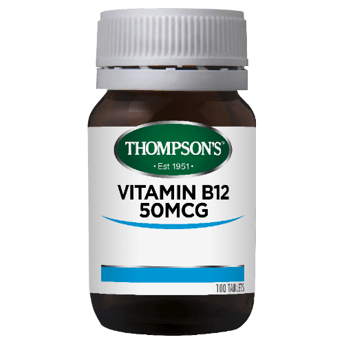 Thompsons Vitamin B12 50mcg Tablets