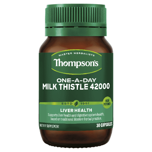 Thompsons One-a-day Milk Thistle 42000mg Capsules