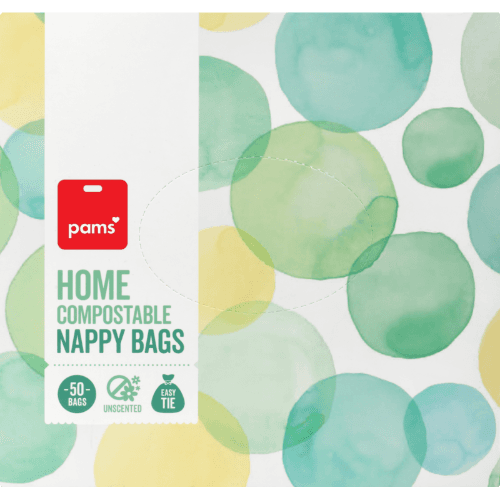 Pams Home Compostable Nappy Bags