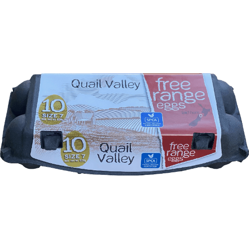Quail Valley Free Range Size 7 Eggs
